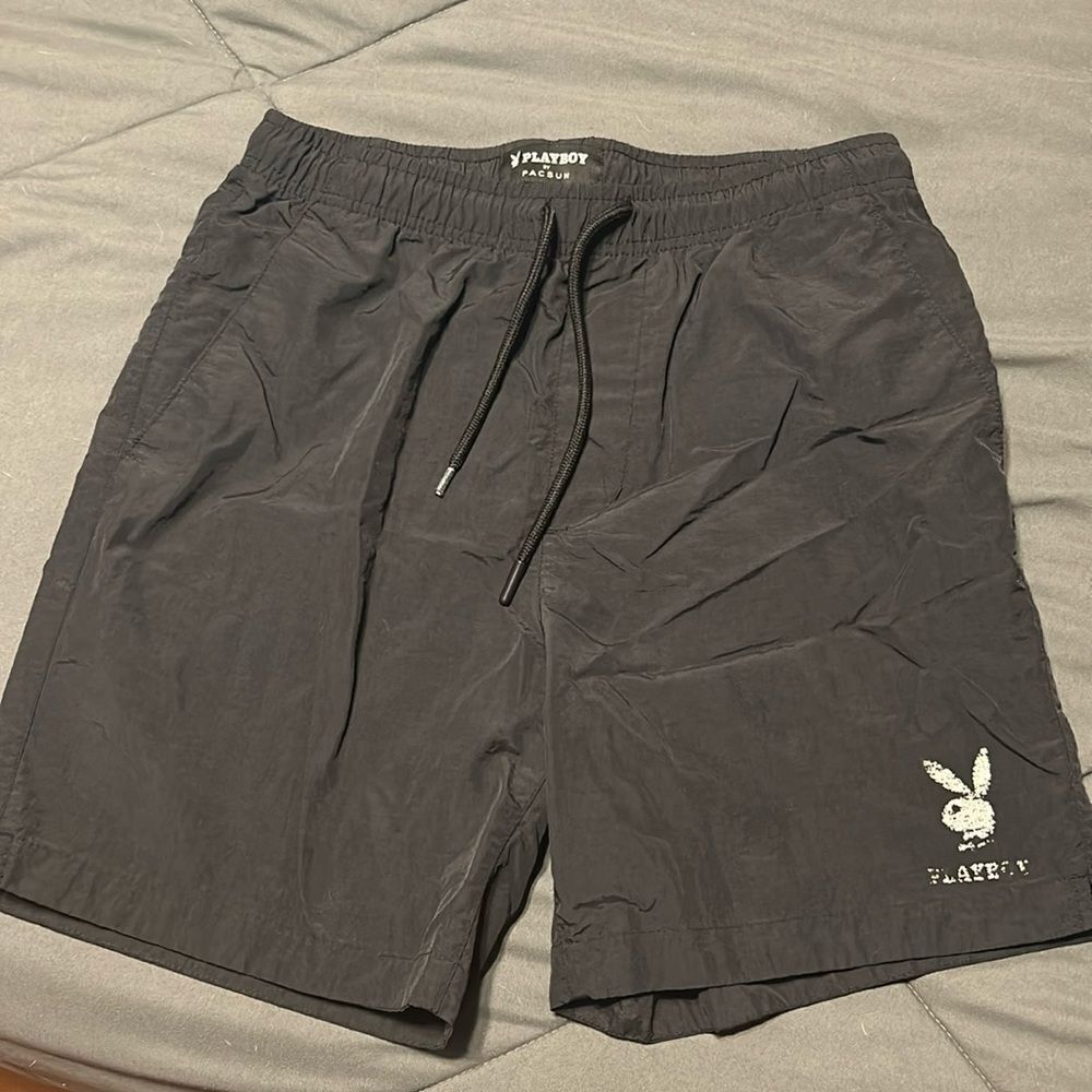 Playboy by Pacsun swim trunks